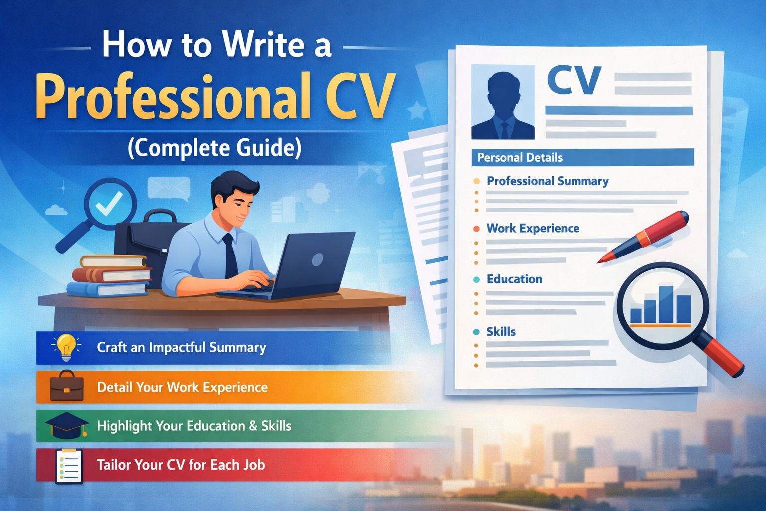 How to Write a Professional CV (Complete Guide)